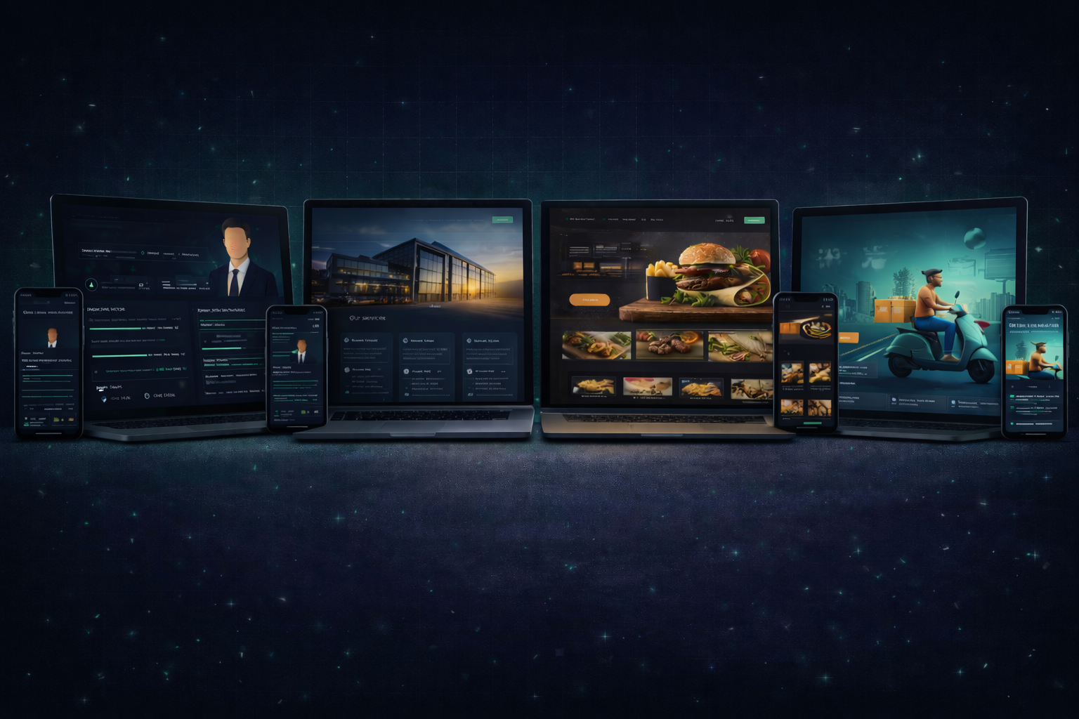 نماذج مواقع إلكترونية